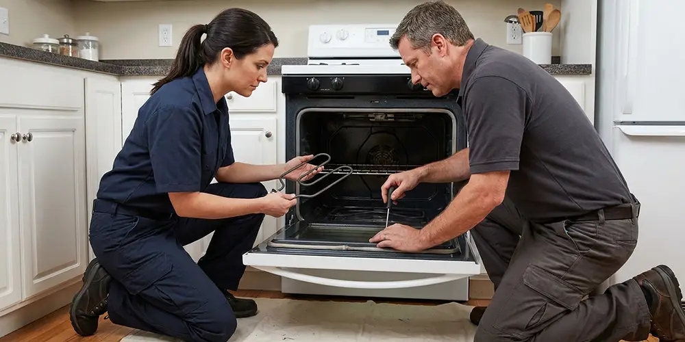 Oven Heating Element Replacement in Belchertown, MA