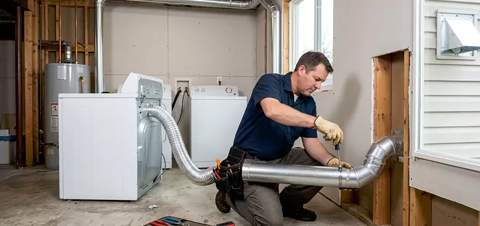 Recessed Dryer Vent Installation Belchertown